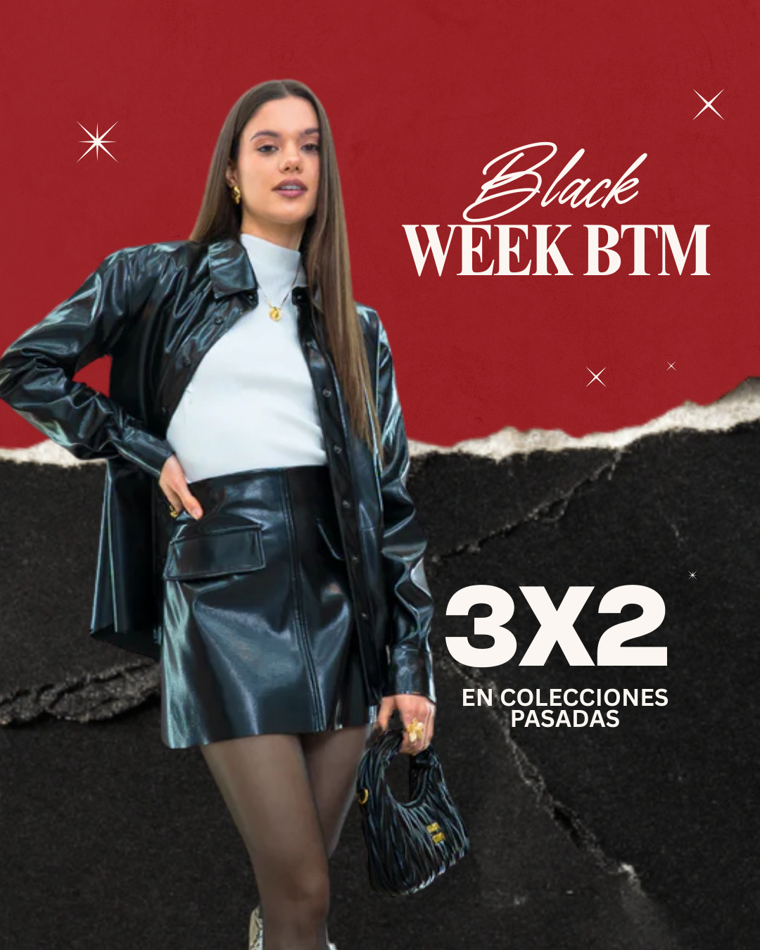 BLACK WEEK 3X2, LLÉVATE UNA PRENDA GRATIS