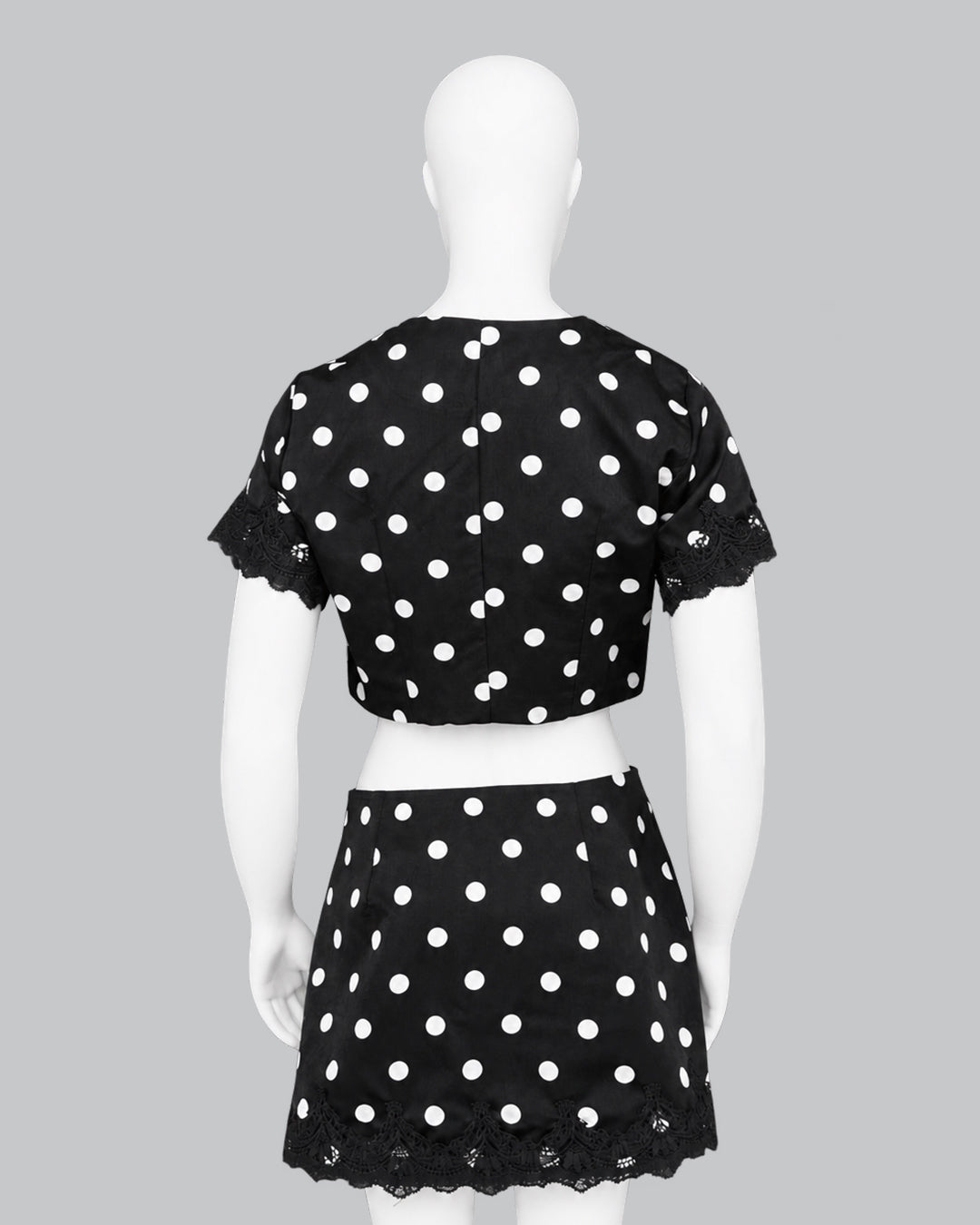 Falda Short Mini Polka Maria Clara