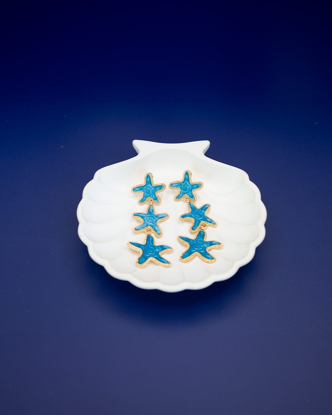 Aretes Estrella Azul