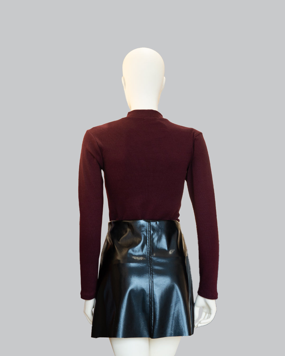 Falda cuerina Scarlett