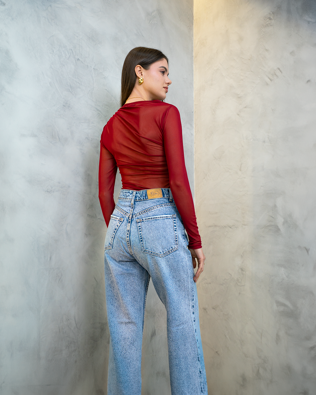 Pantalón Jean Wide leg Classic