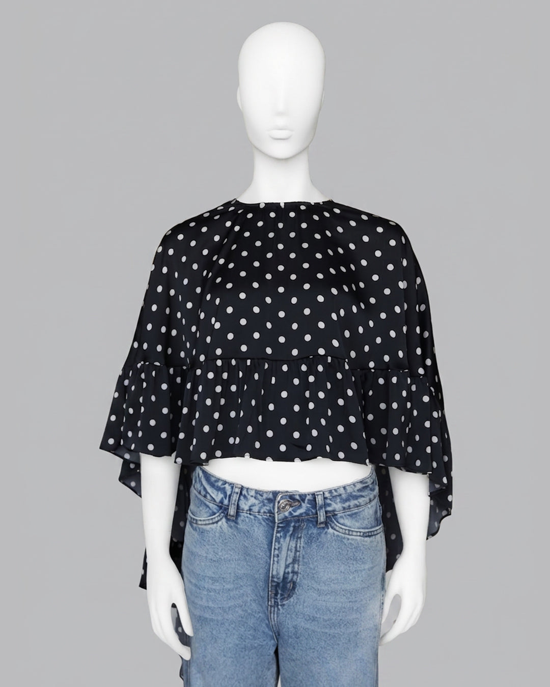 Blusa Capa Esmira Seda