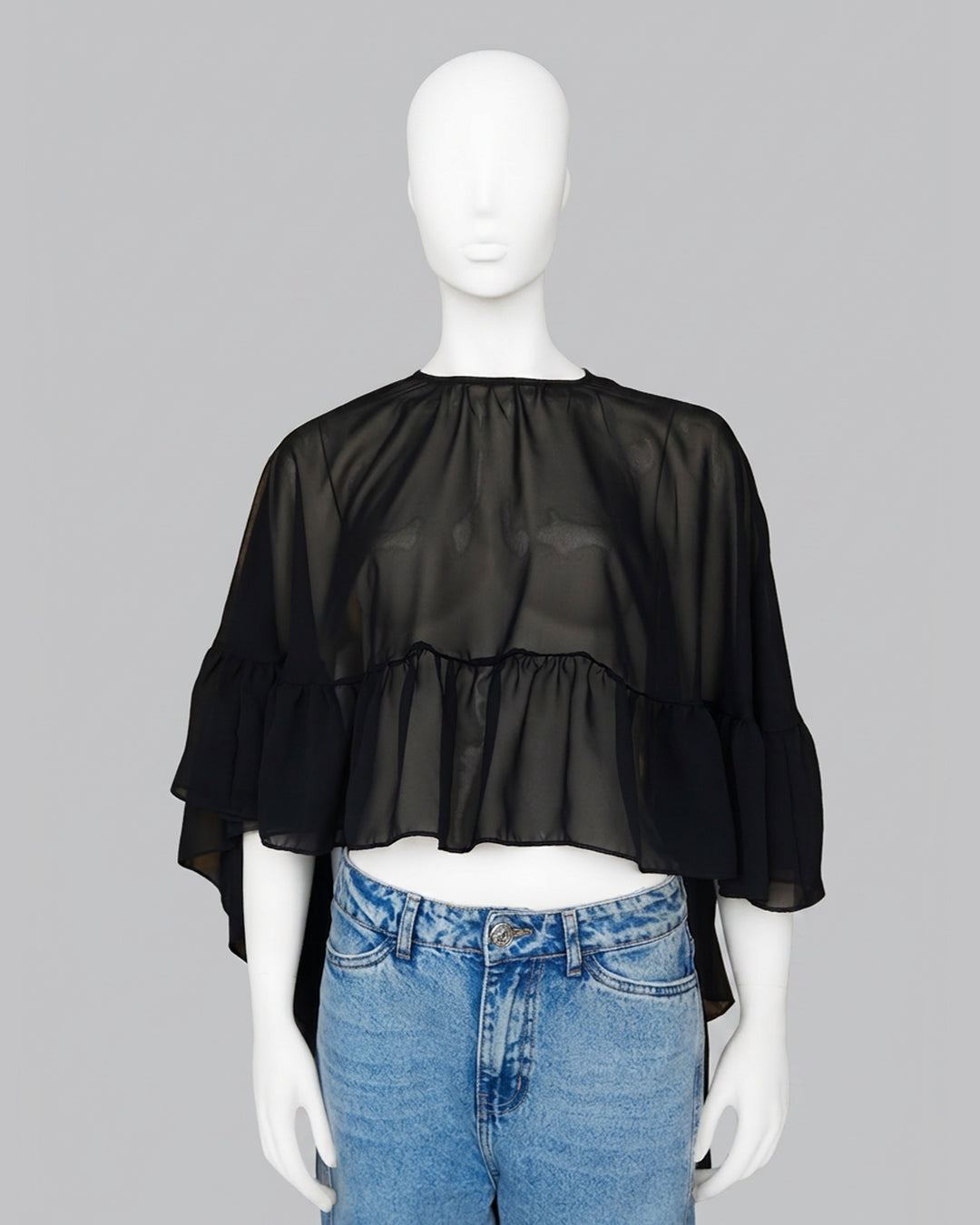 Blusa Capa Esmeralda