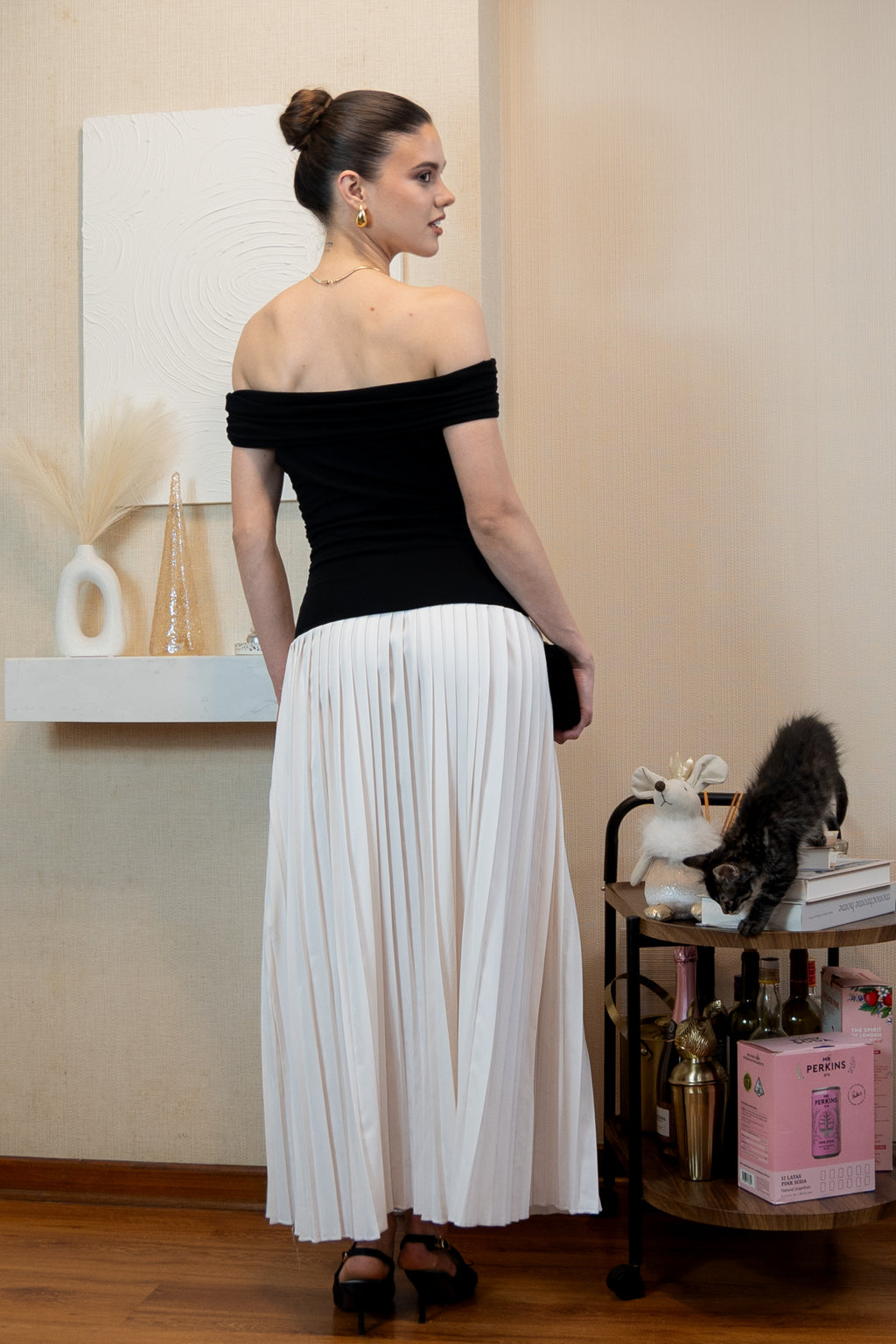 Vestido Plisado Adele