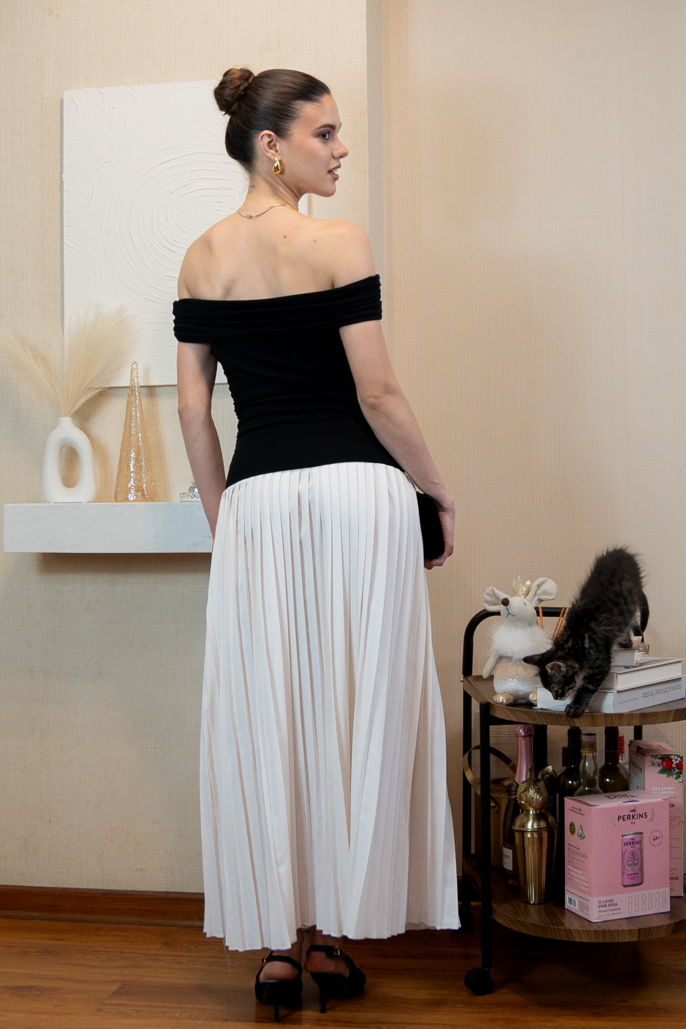 Vestido Plisado Adele