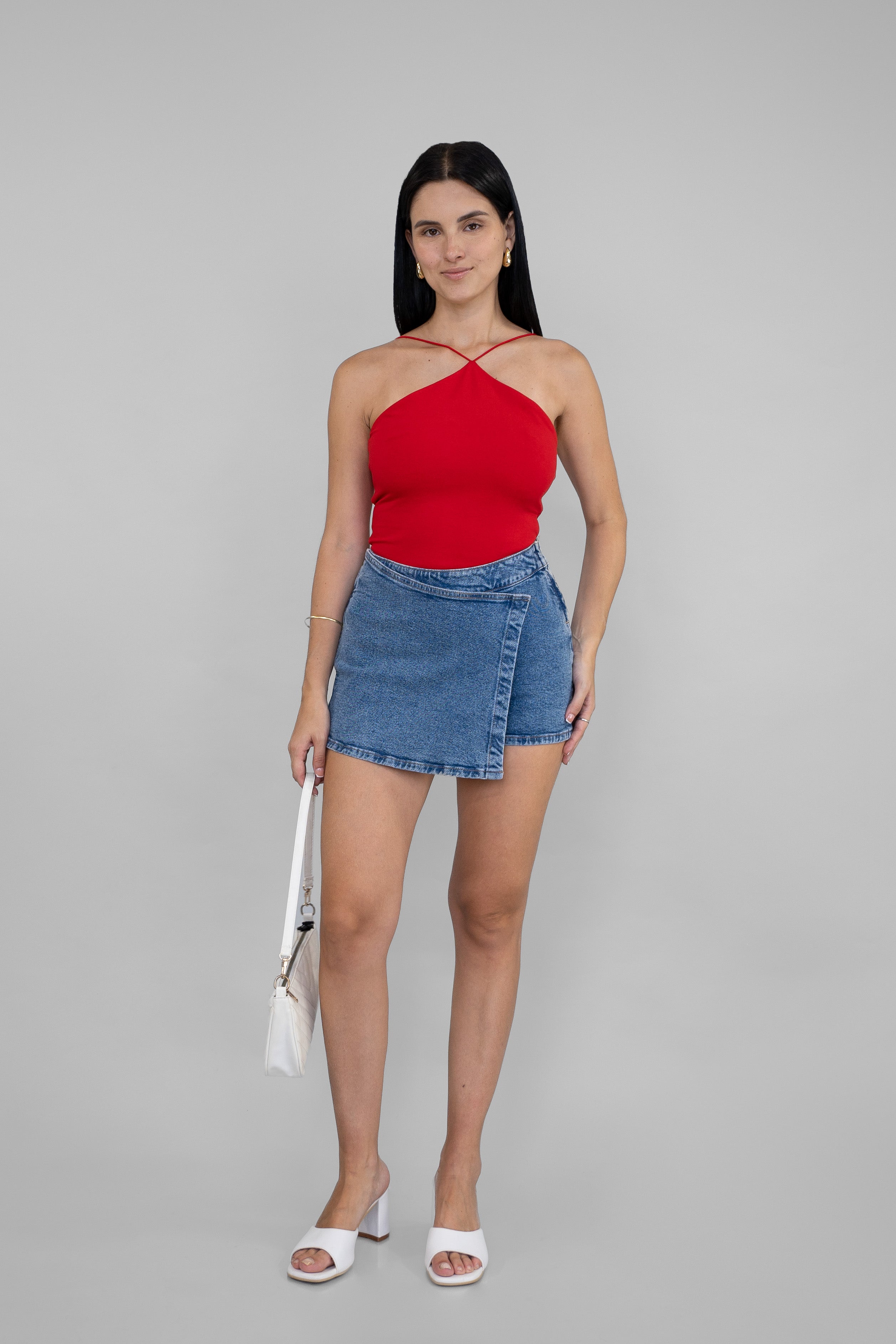Falda Short Jean Tamara