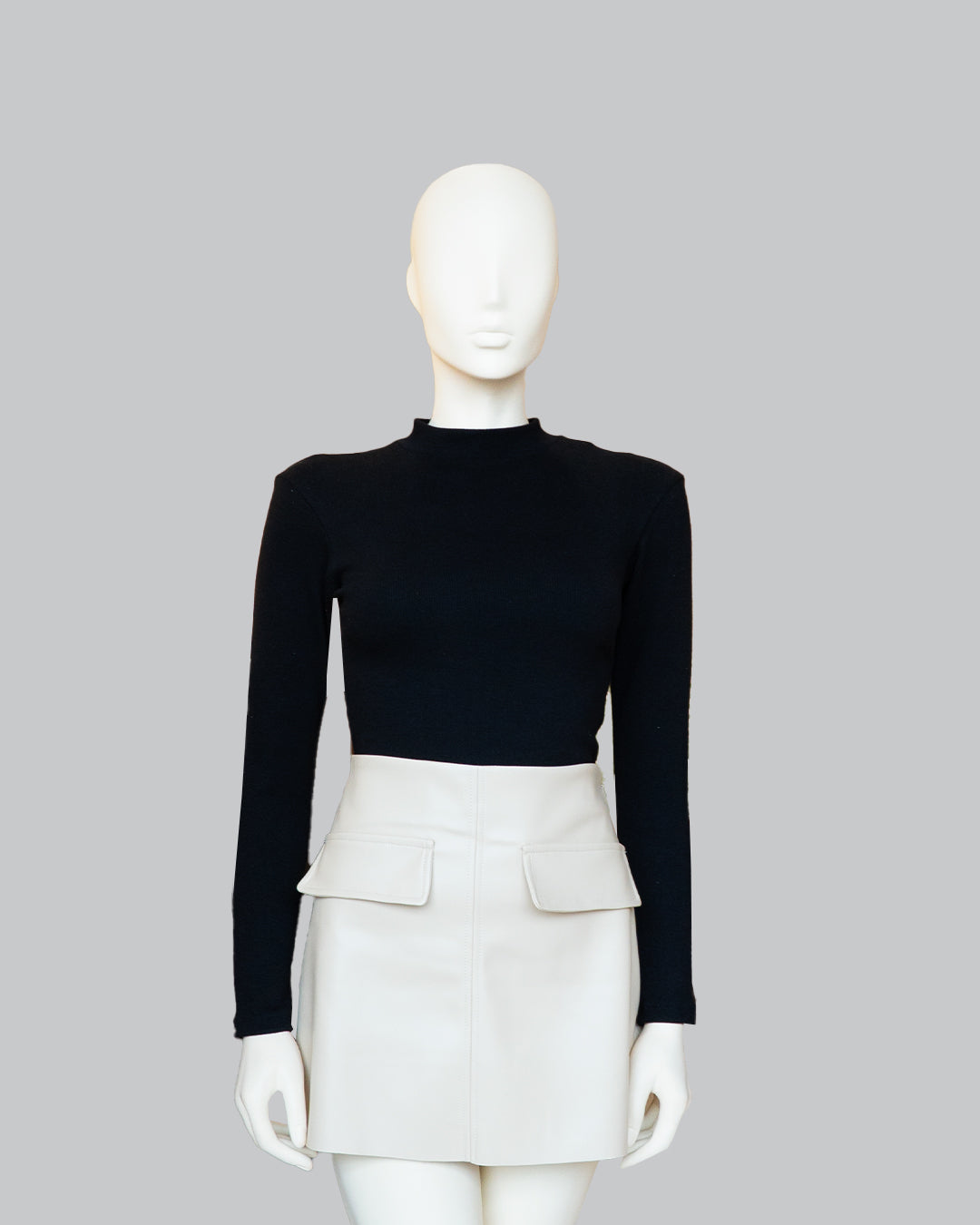 Falda cuerina Scarlett