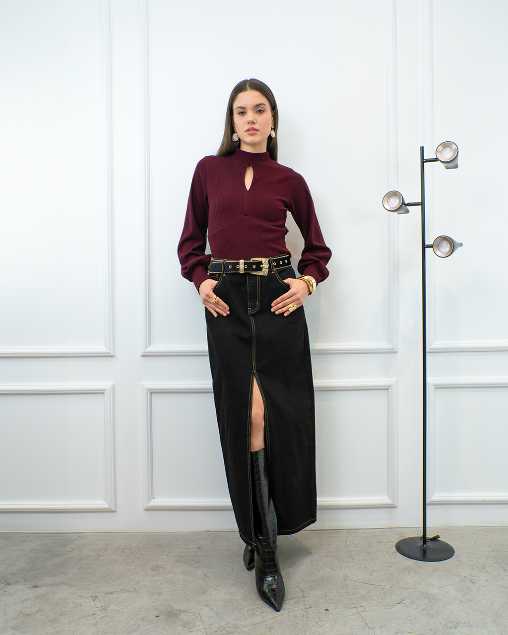 Falda Denim Ivanna
