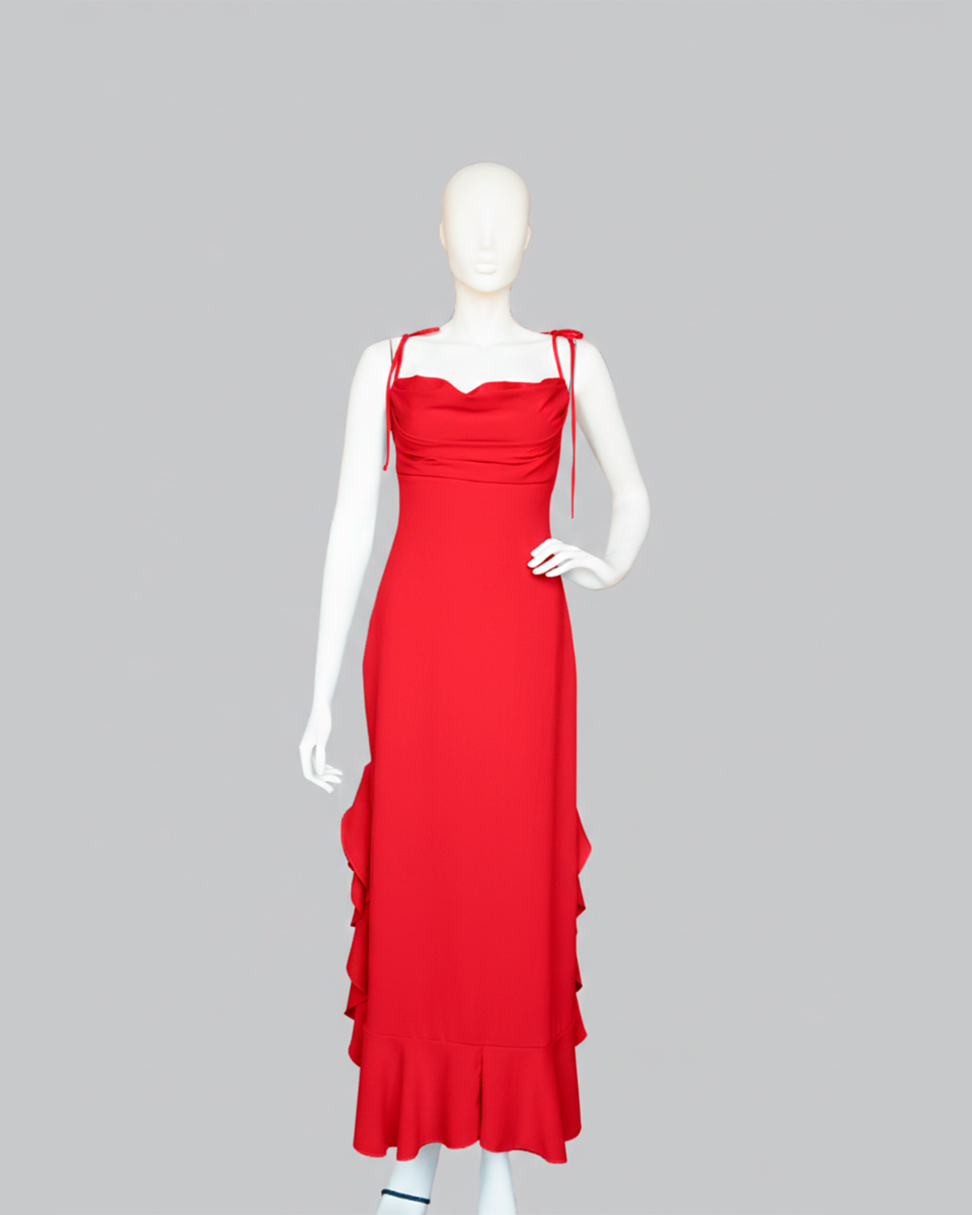 Vestido Maria Pia Preventa (amarillo, perla y rojo)