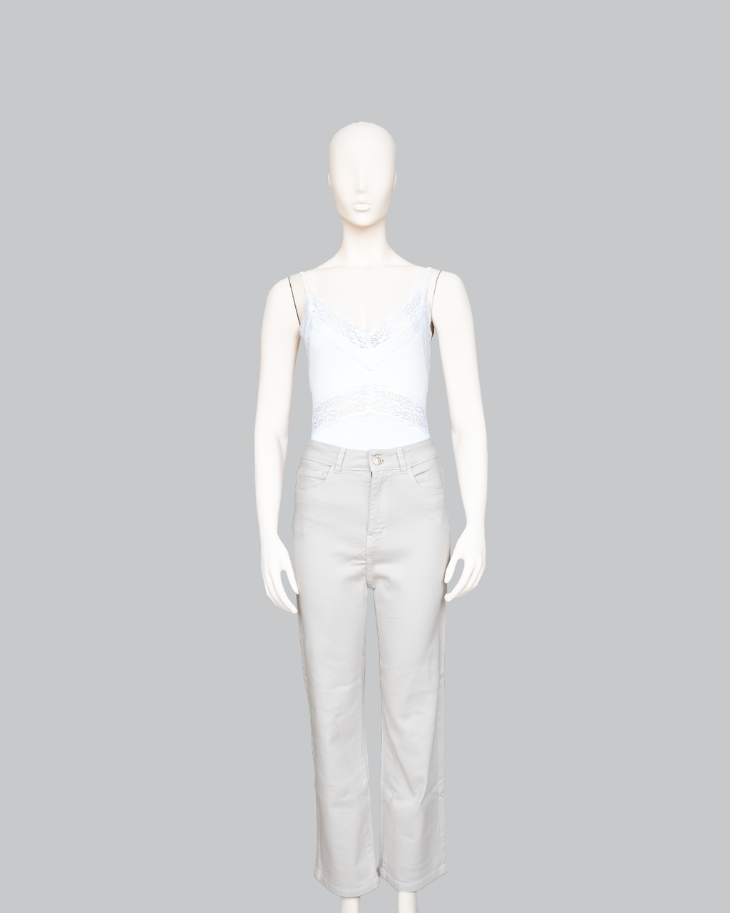 Pantalón Jean Straight Petite