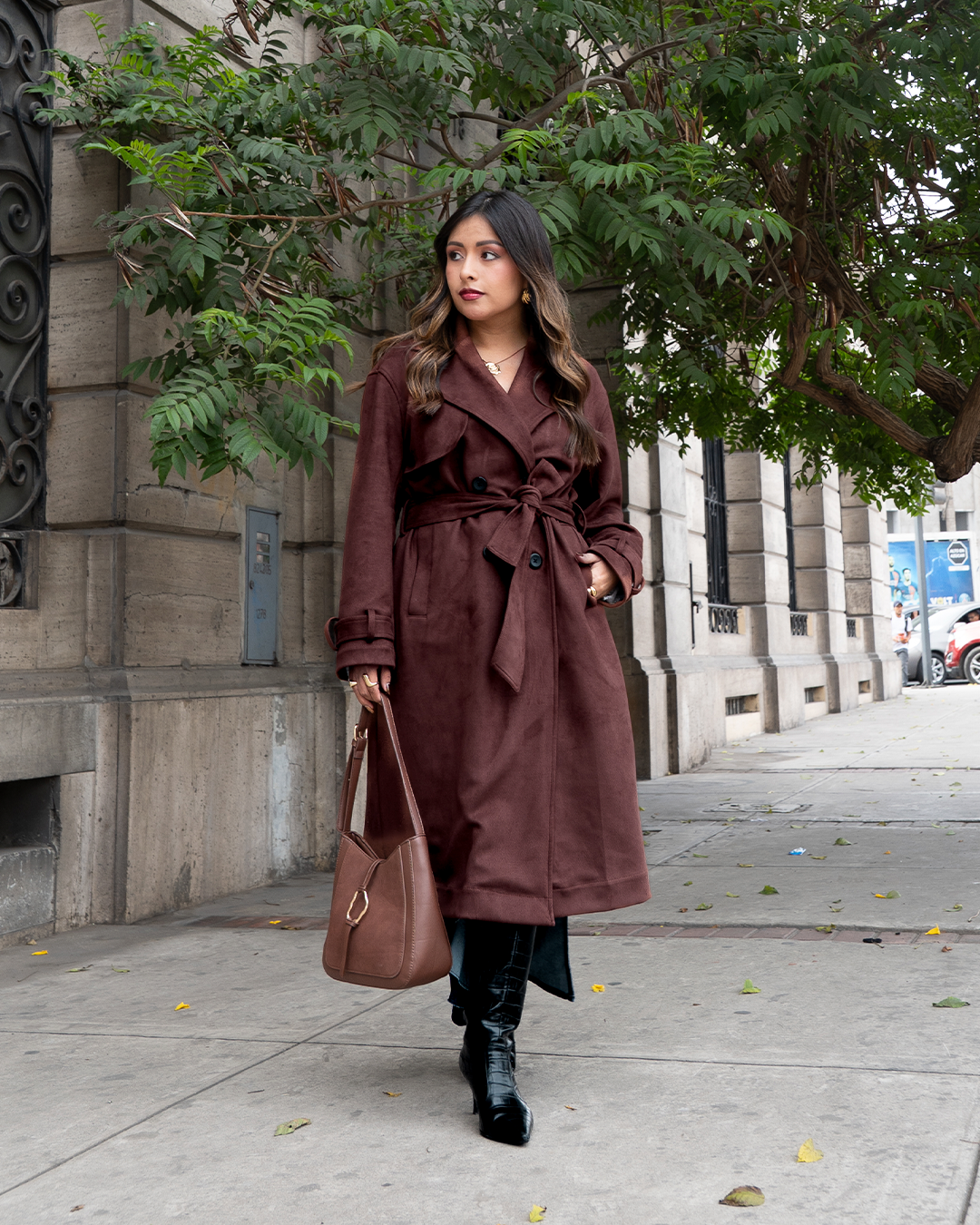 Trench Suede Gabriela