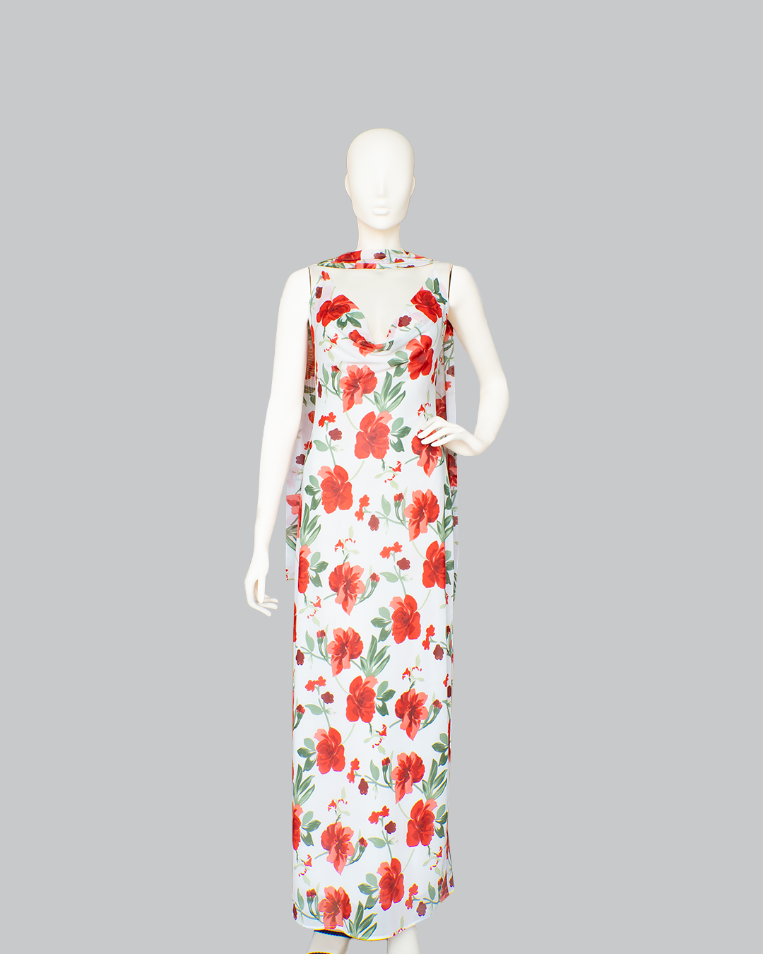 Vestido Mia con Bufanda