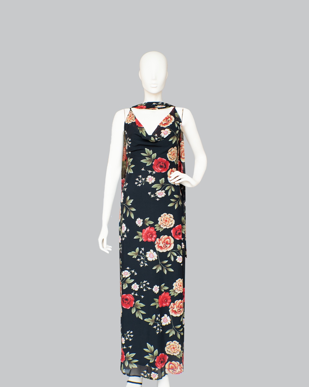 Vestido Mia con Bufanda