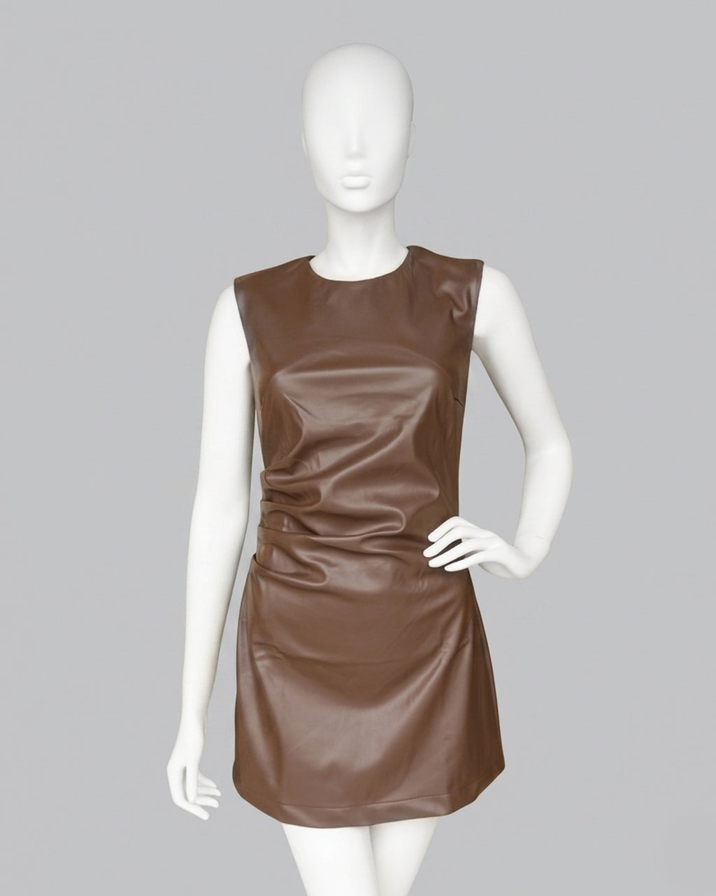 Vestido Cuerina Mirella