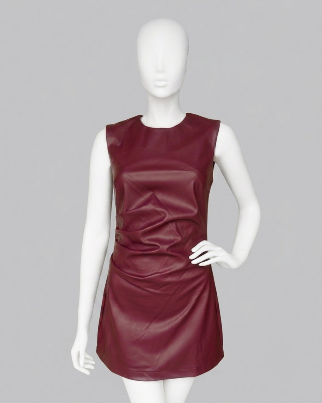 Vestido Cuerina Mirella