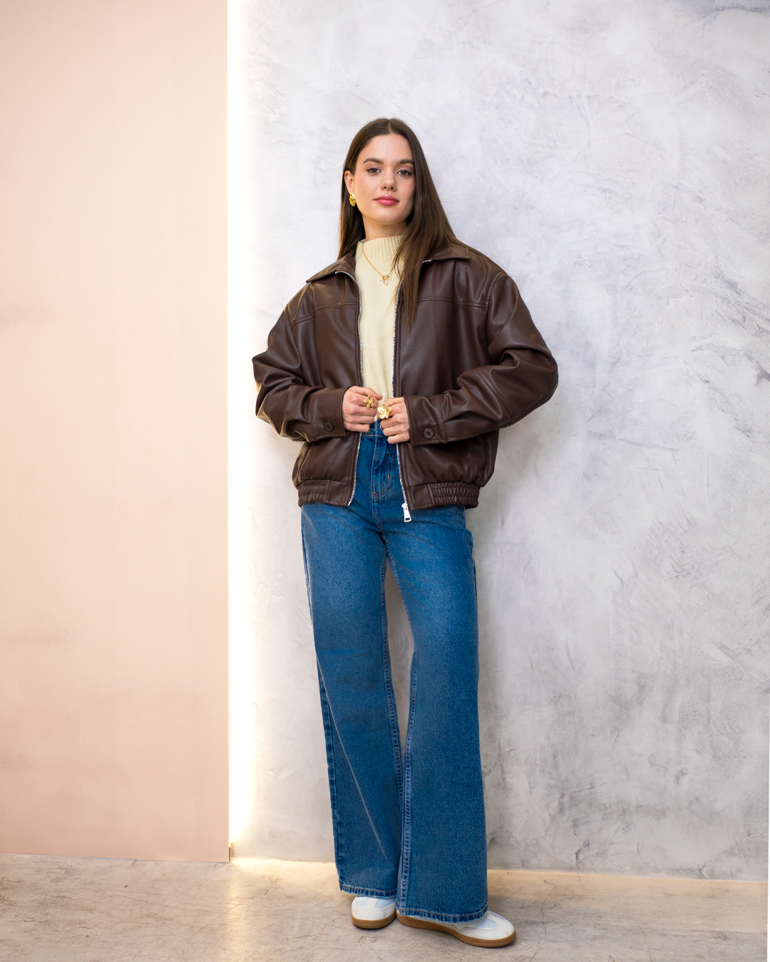 Pantalón Jean Wide leg Classic