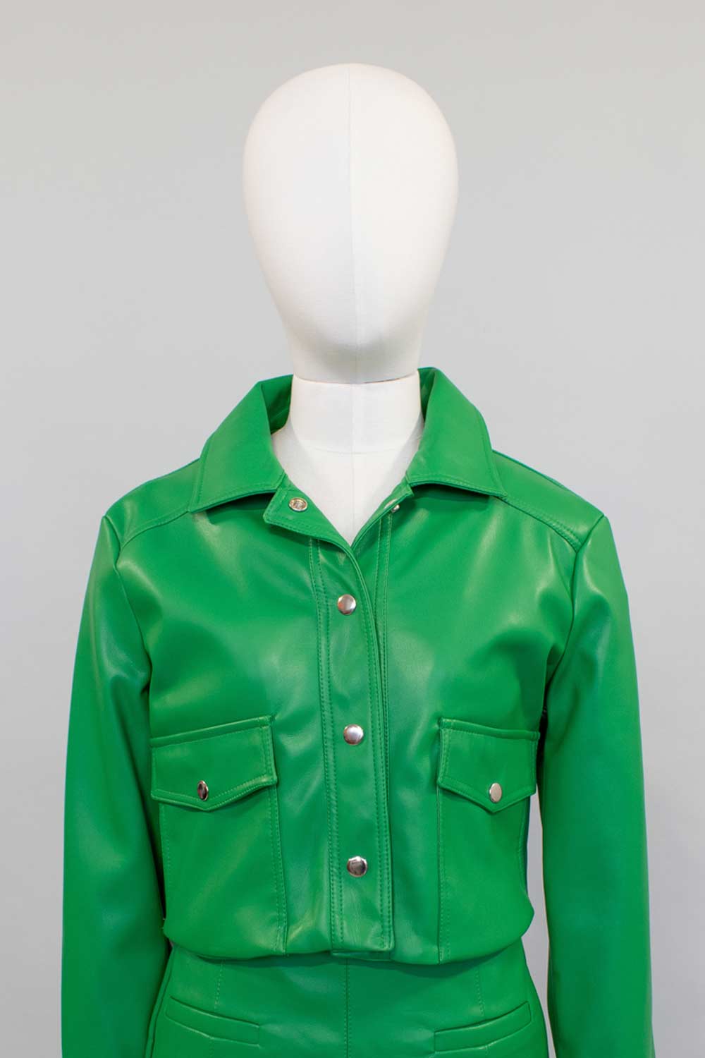 Jacket Cuerina Natasha